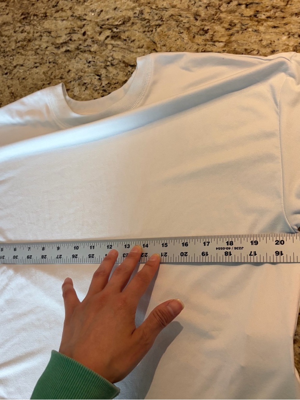 Vuori Women's Energy Short Sleeve Crew Tee in White - Picture 9 of 10